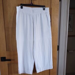 Old Navy White Wide Leg Pants